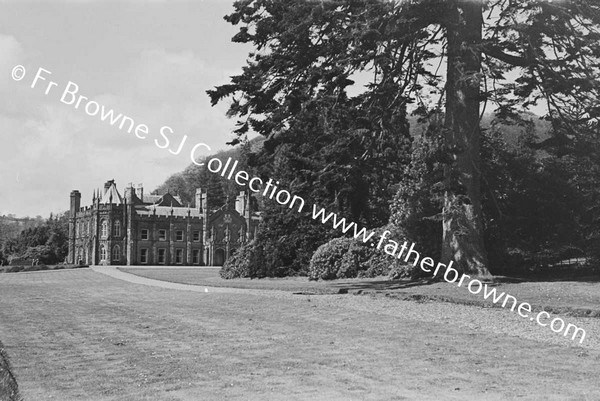 SHELTON ABBEY HOUSE FROM AVENUE E.